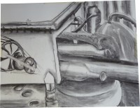 Charcoal on paper, 2011
